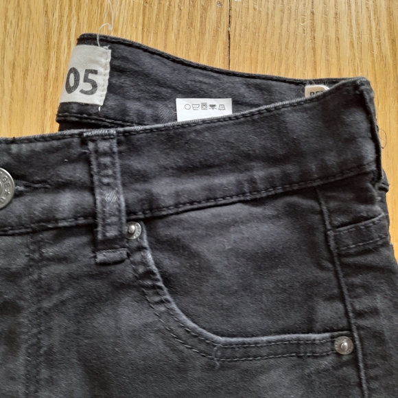 Garage Black Retro High Waist Jeggings - Picture 4 of 9